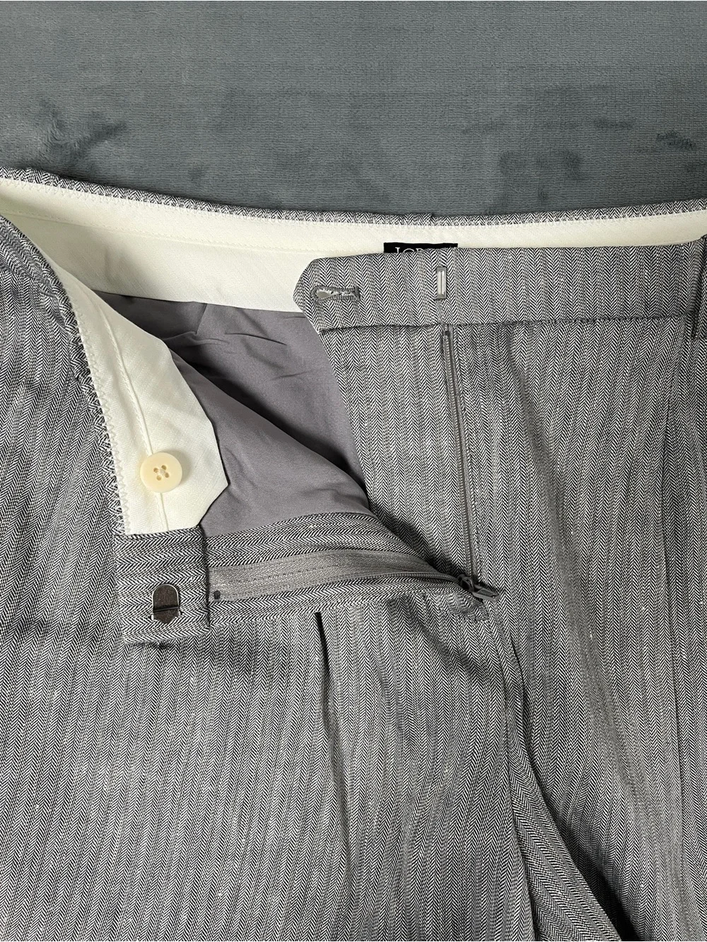 J. Crew Lucia Short Women’s Size 6 32x4 Herringbone Linen Blend